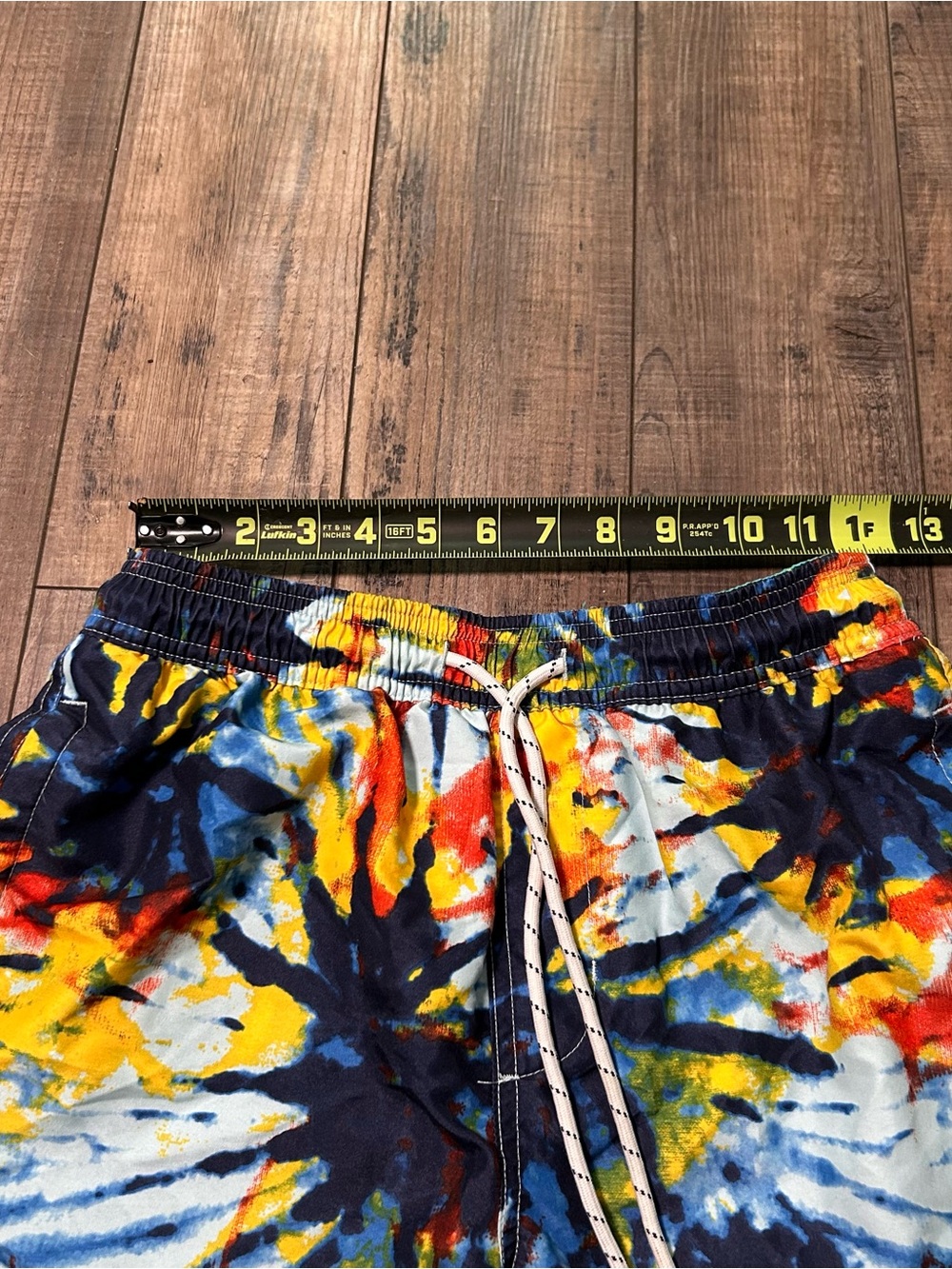 No Boundaries Mens Swims Short Lined Small S Tie Dye Multicolor - Picture 3 of 5